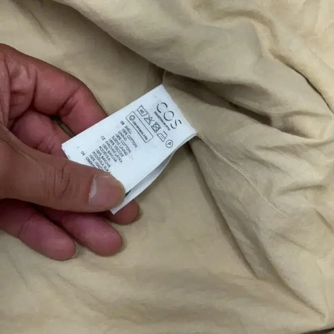 COS 베이지 트렌치코트 상품이미지4