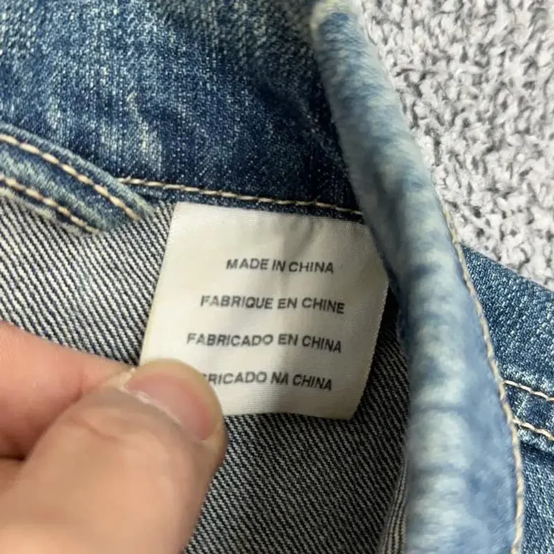 리바이스 데님 청자켓 M 상품이미지5