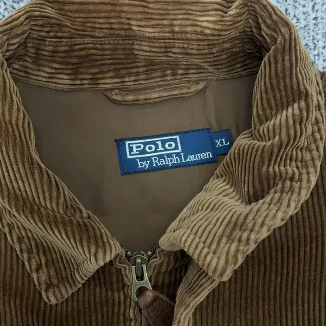 폴로 코듀로이 바라쿠다 블루종 XL 상품이미지4