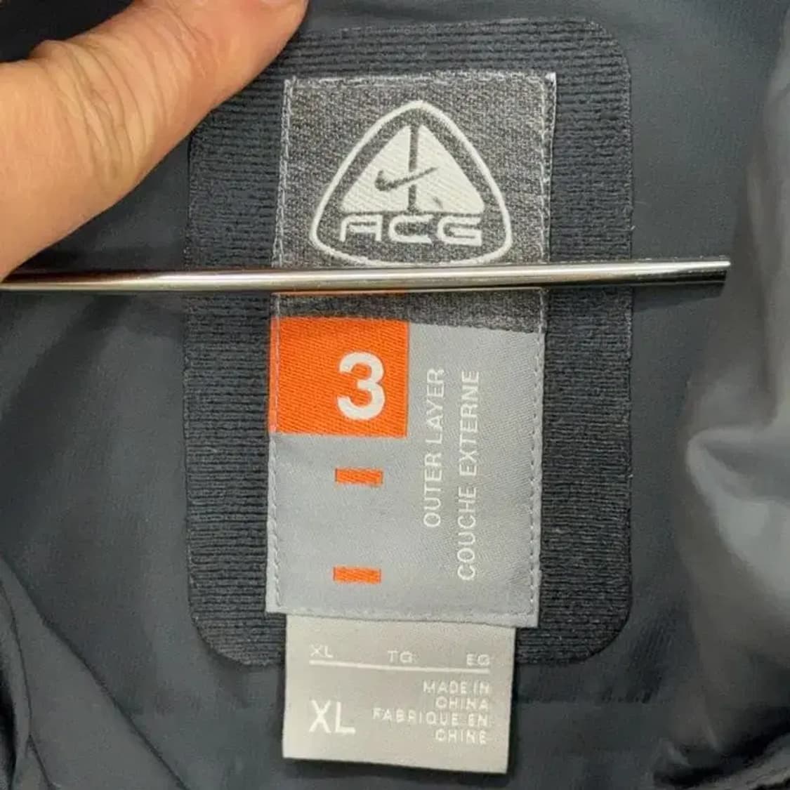 나이키 ACG 로고 패딩 XL 상품이미지7