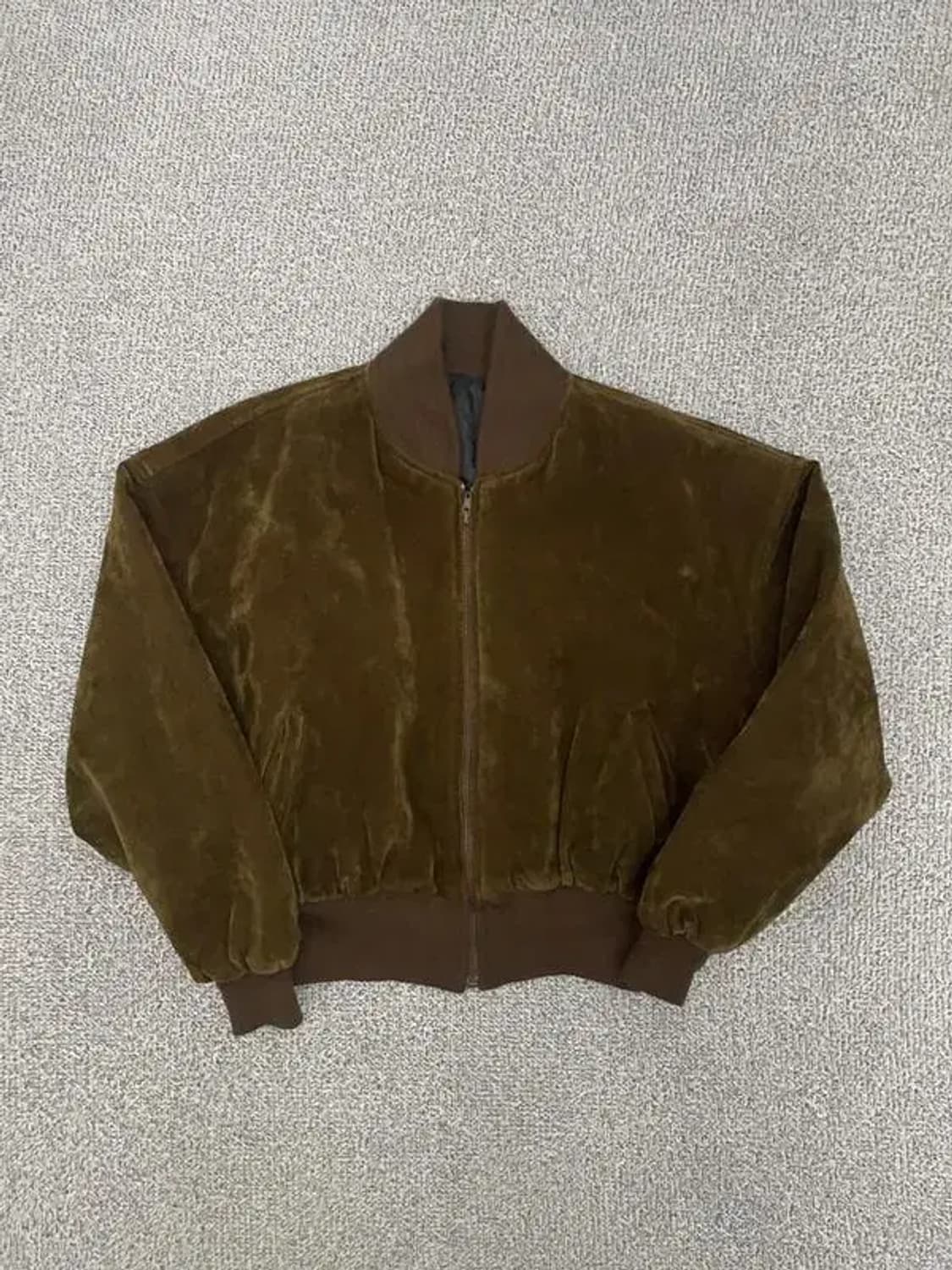 빈티지 스웨이드 블루종 FREE 상품이미지2