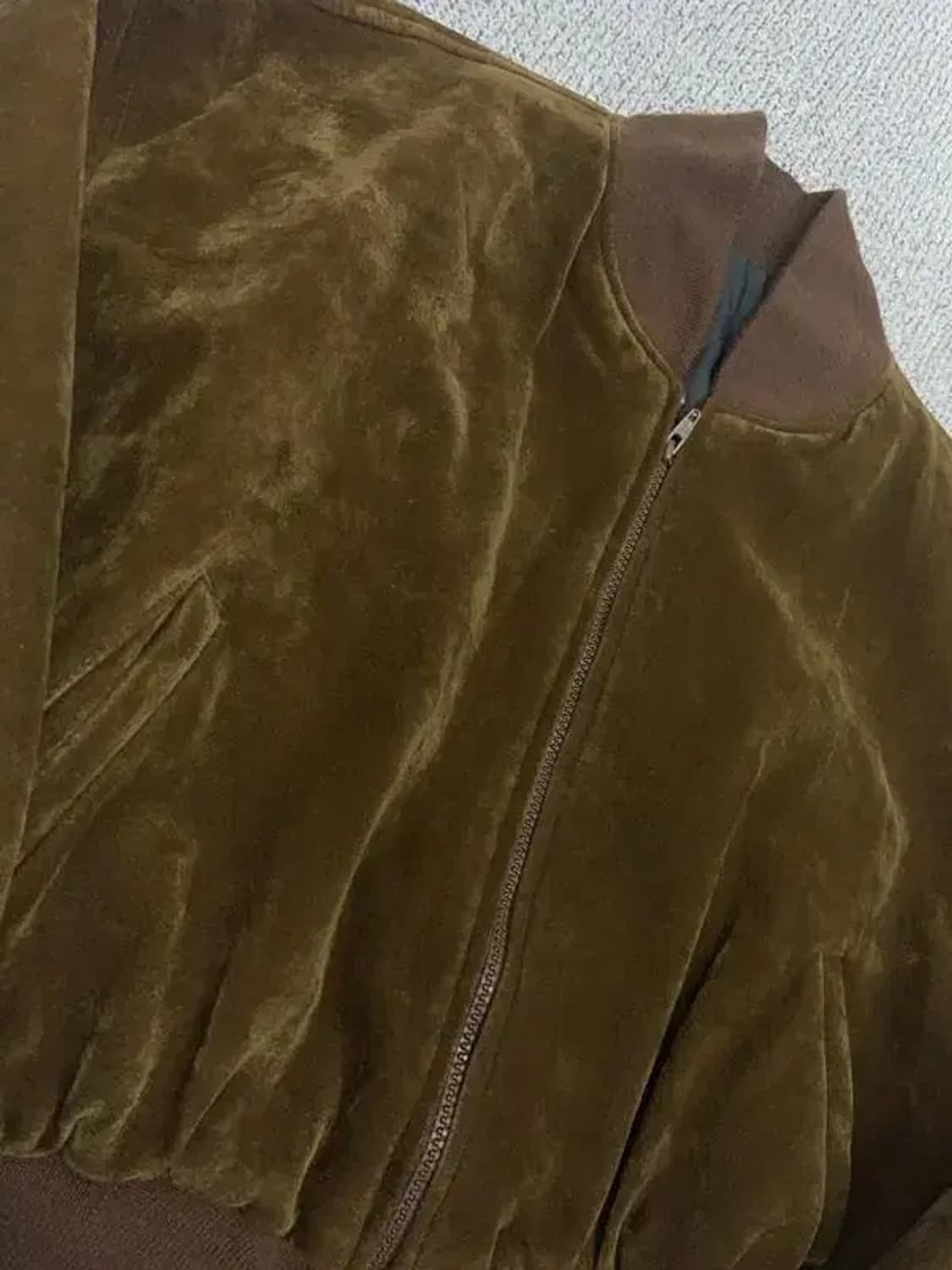 빈티지 스웨이드 블루종 FREE 상품이미지4