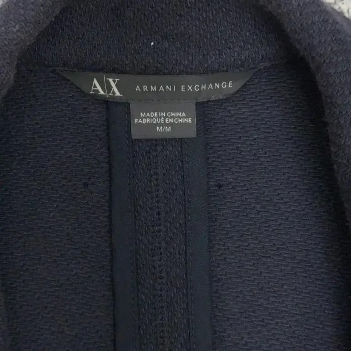 알마니 익스체인지 3버튼 코튼 블레이저 M 상품이미지4