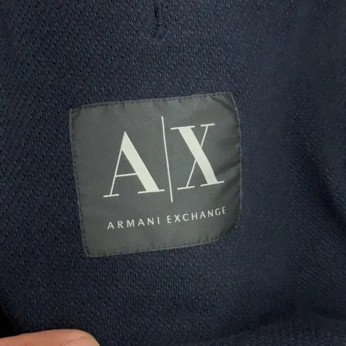 알마니 익스체인지 3버튼 코튼 블레이저 M 상품이미지5