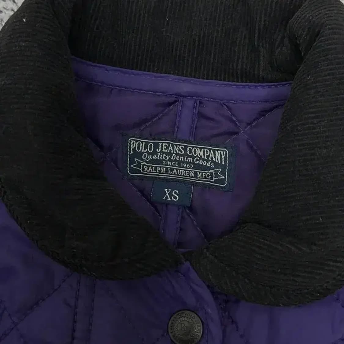 폴로 진스 컴퍼니 경량 퀄팅 자켓 XS 상품이미지5