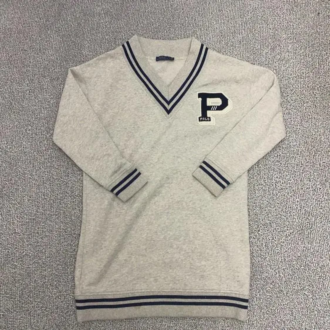 폴로 신형 브이넥 롱 맨투맨 S 상품이미지1