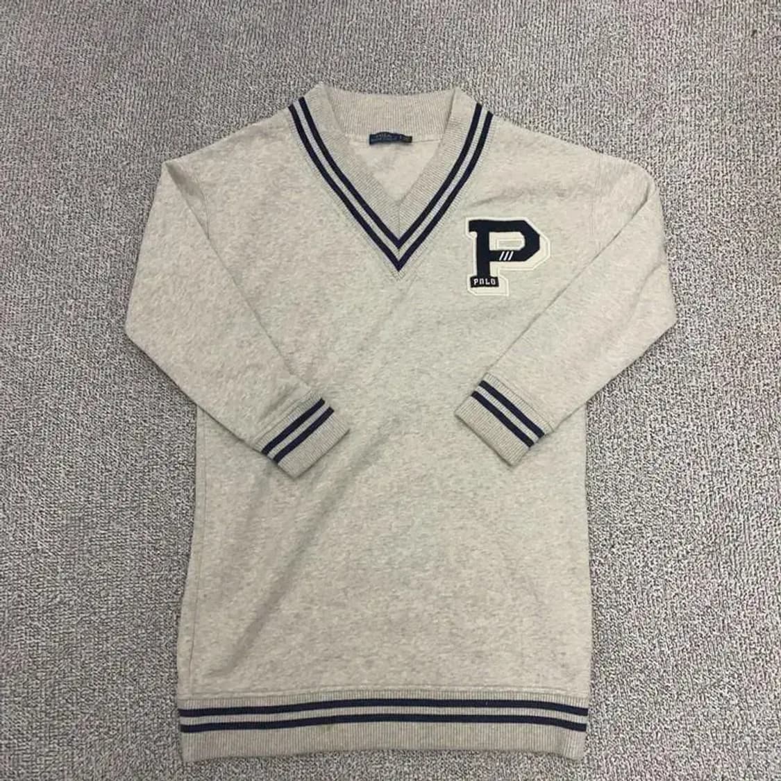 폴로 신형 브이넥 롱 맨투맨 S 상품이미지2