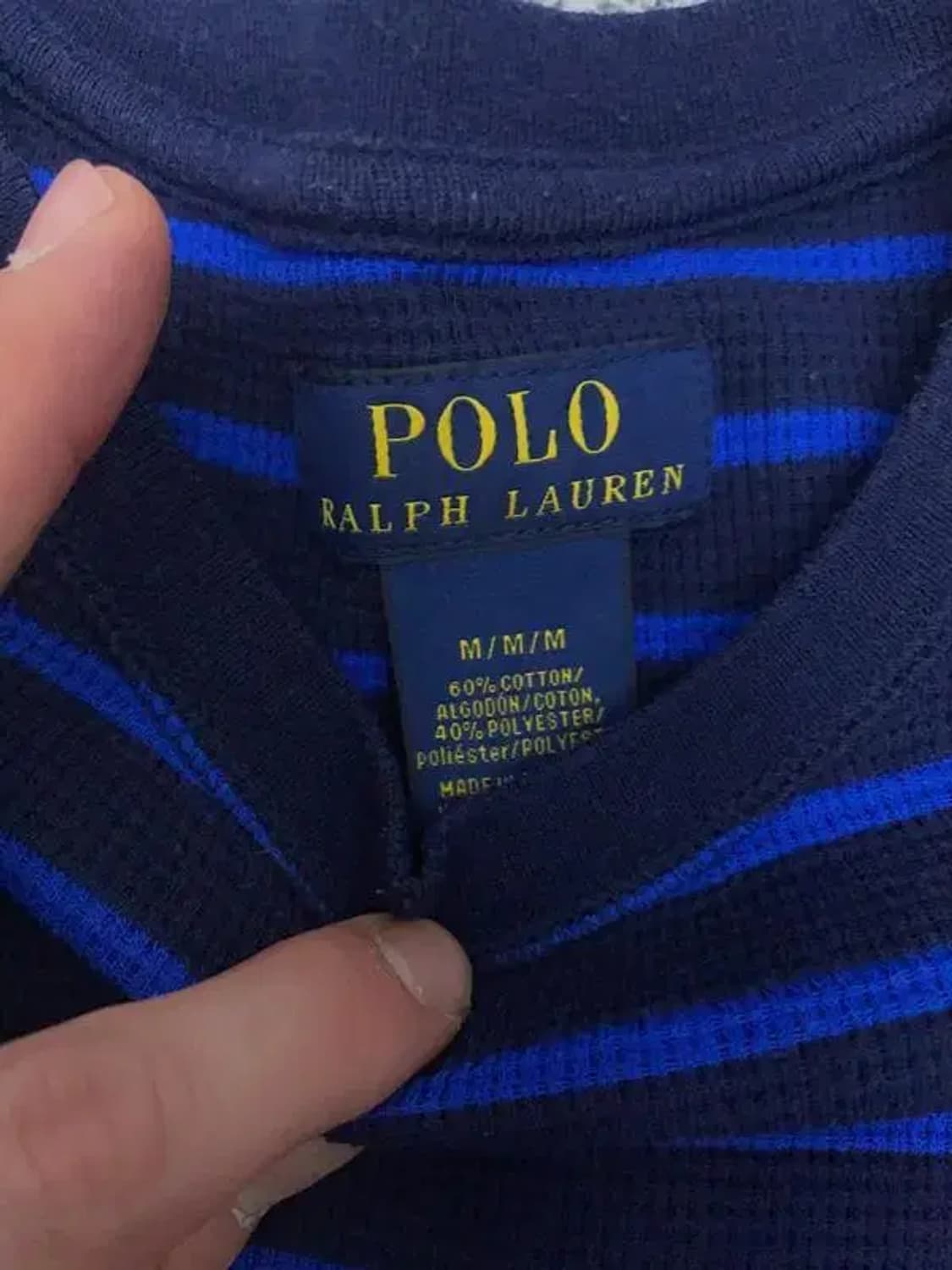 폴로 신형 와플 니트 맨투맨 M 상품이미지5