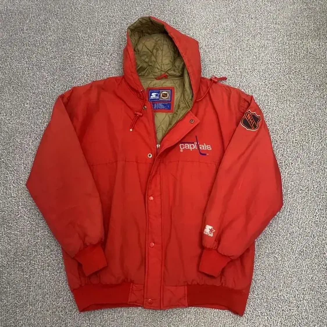 스타터 NFL 워싱턴 후드 스타디움 점퍼 L 상품이미지2