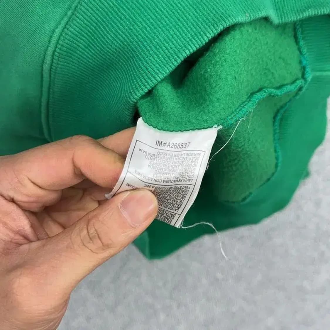 갭 그린 로고 후드티 S 상품이미지5