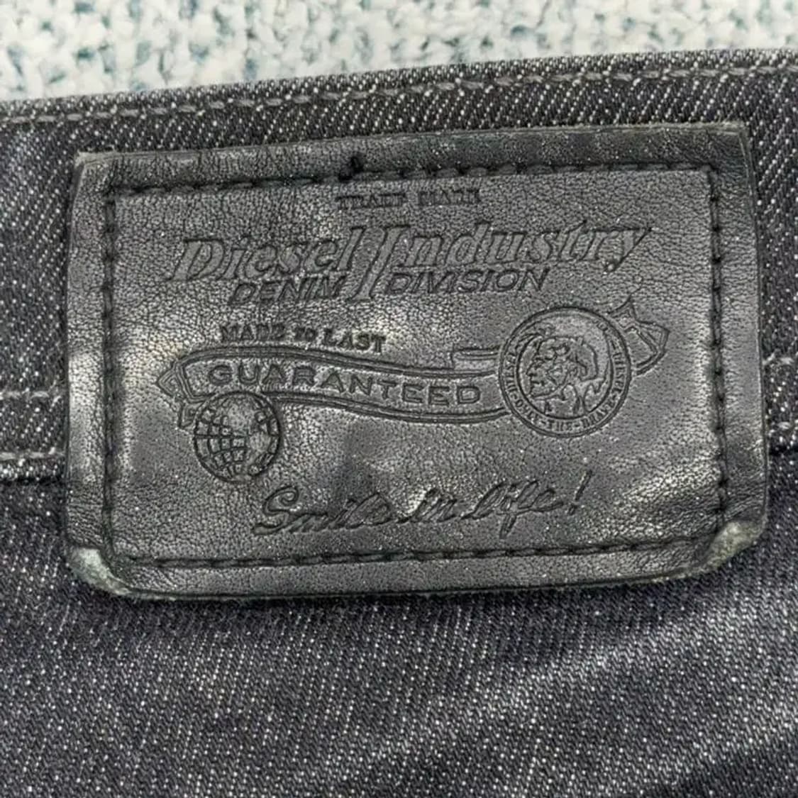 디젤 덴더 흑청 데님 팬츠 32 상품이미지5