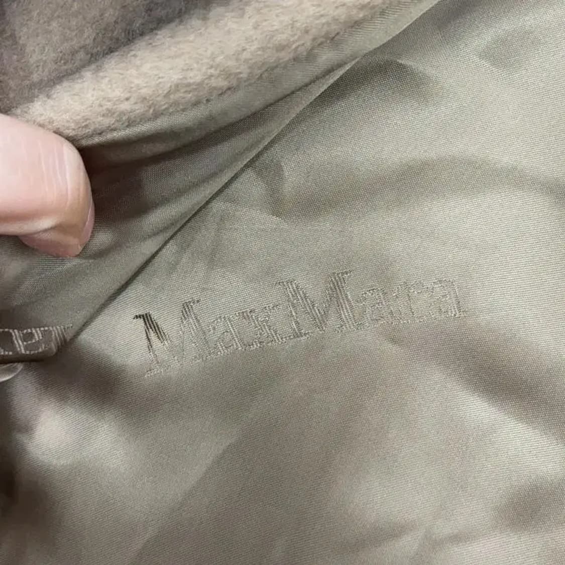 막스마라 카멜 숄카라 코트 상품이미지3