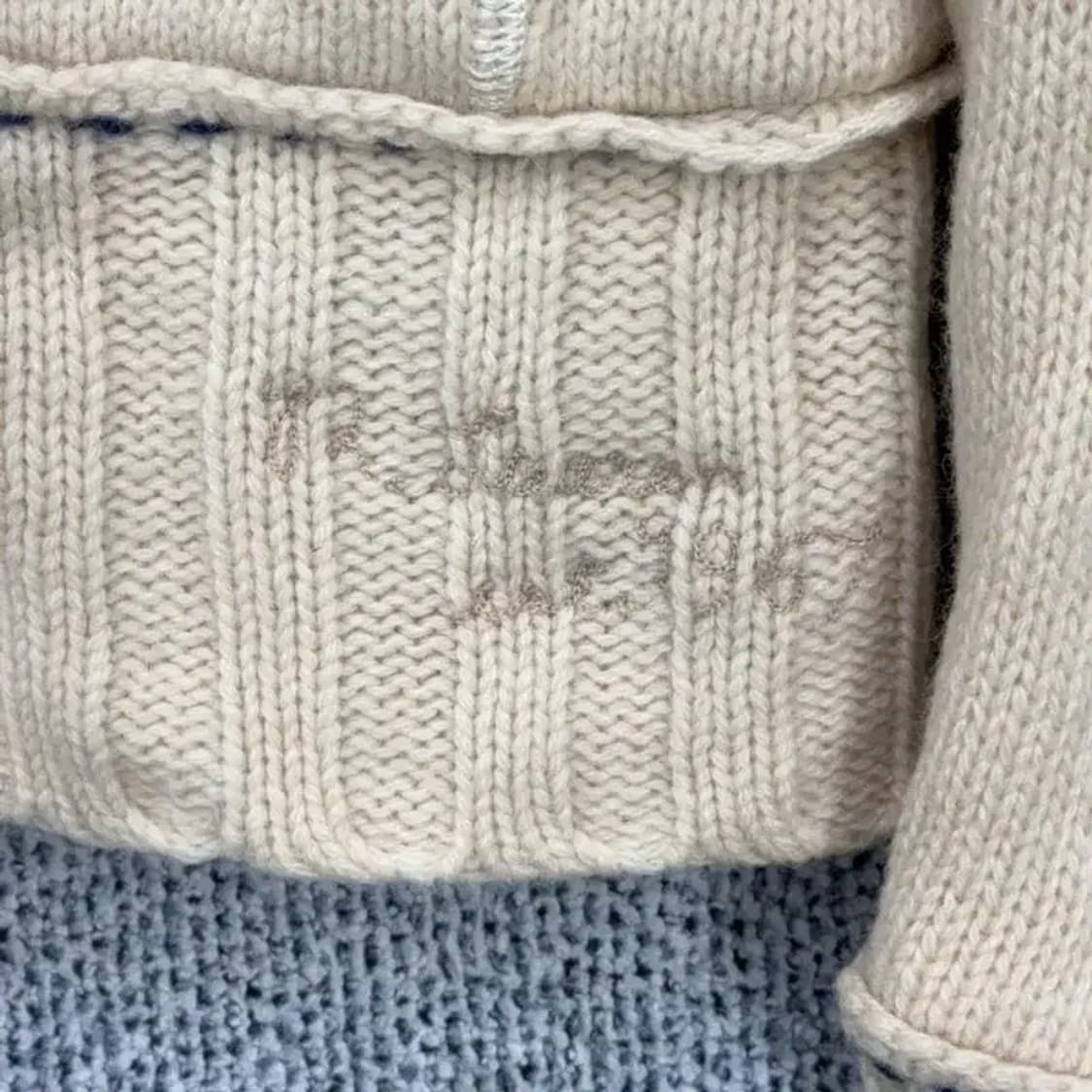 폴로 나바호 퍼 니트 집업 XS 상품이미지3