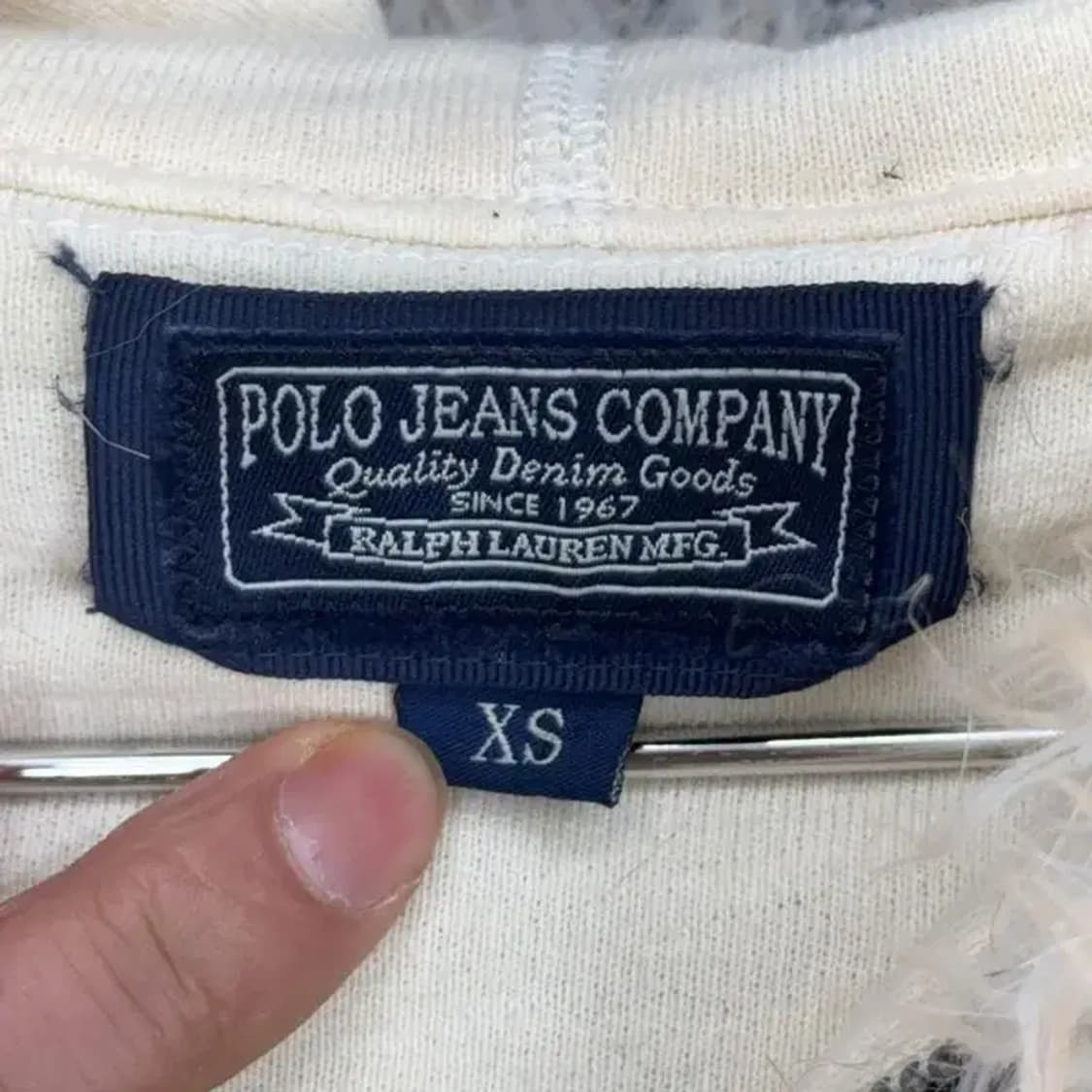 폴로 나바호 퍼 니트 집업 XS 상품이미지4