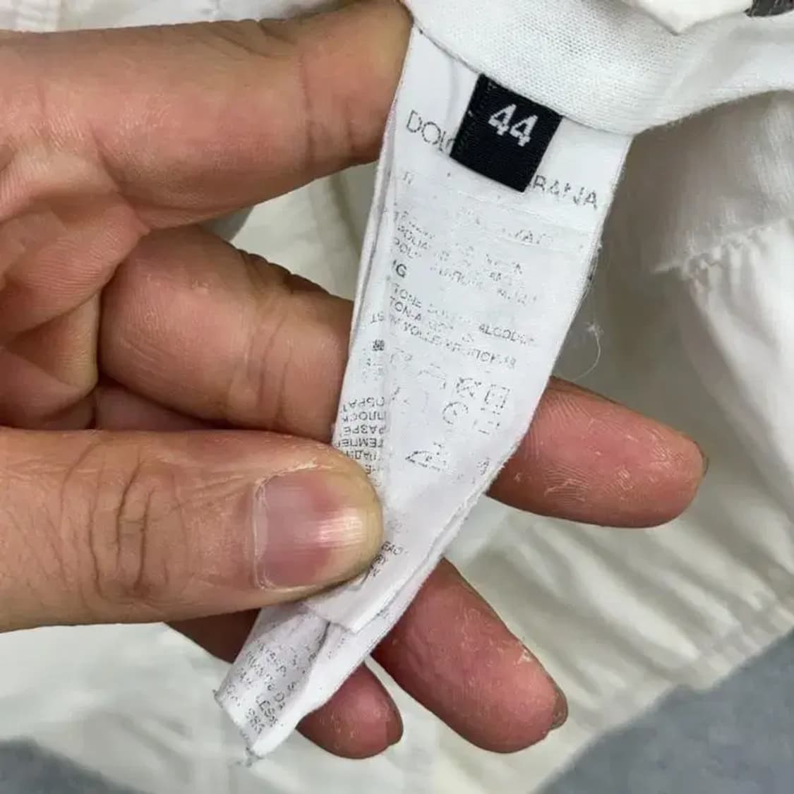 돌체 앤 가바나 화이트 바람막이 44 상품이미지5