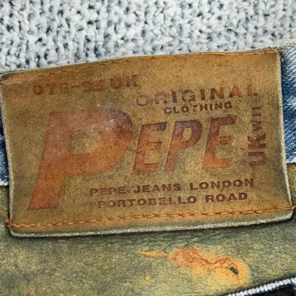 페페진스 런던 빈티지 데님팬츠 32 상품이미지7