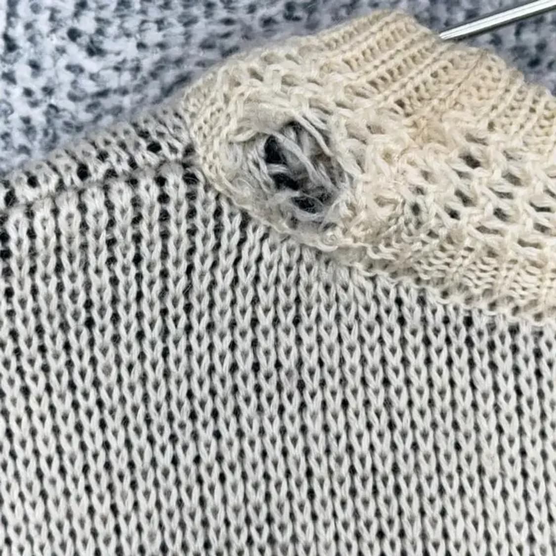 빈티지 패턴 니트 상품이미지3