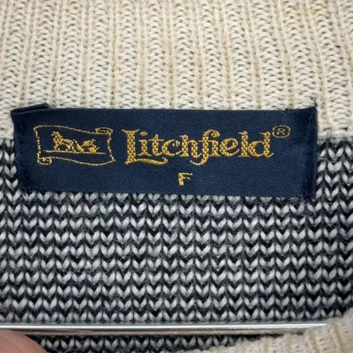 빈티지 패턴 니트 상품이미지4