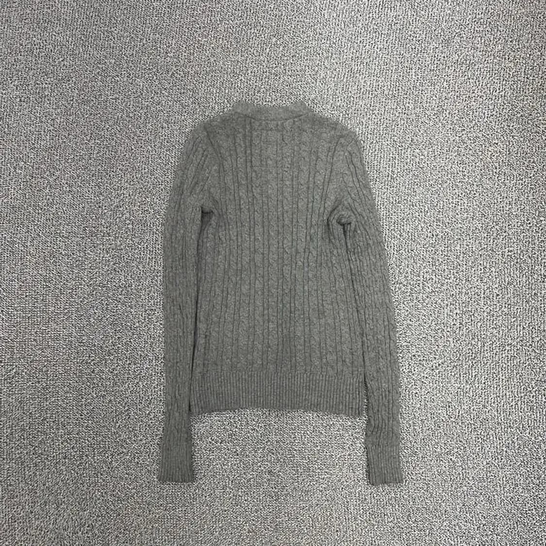 아베크롬비 꽈배기 니트 가디건 XS 상품이미지3