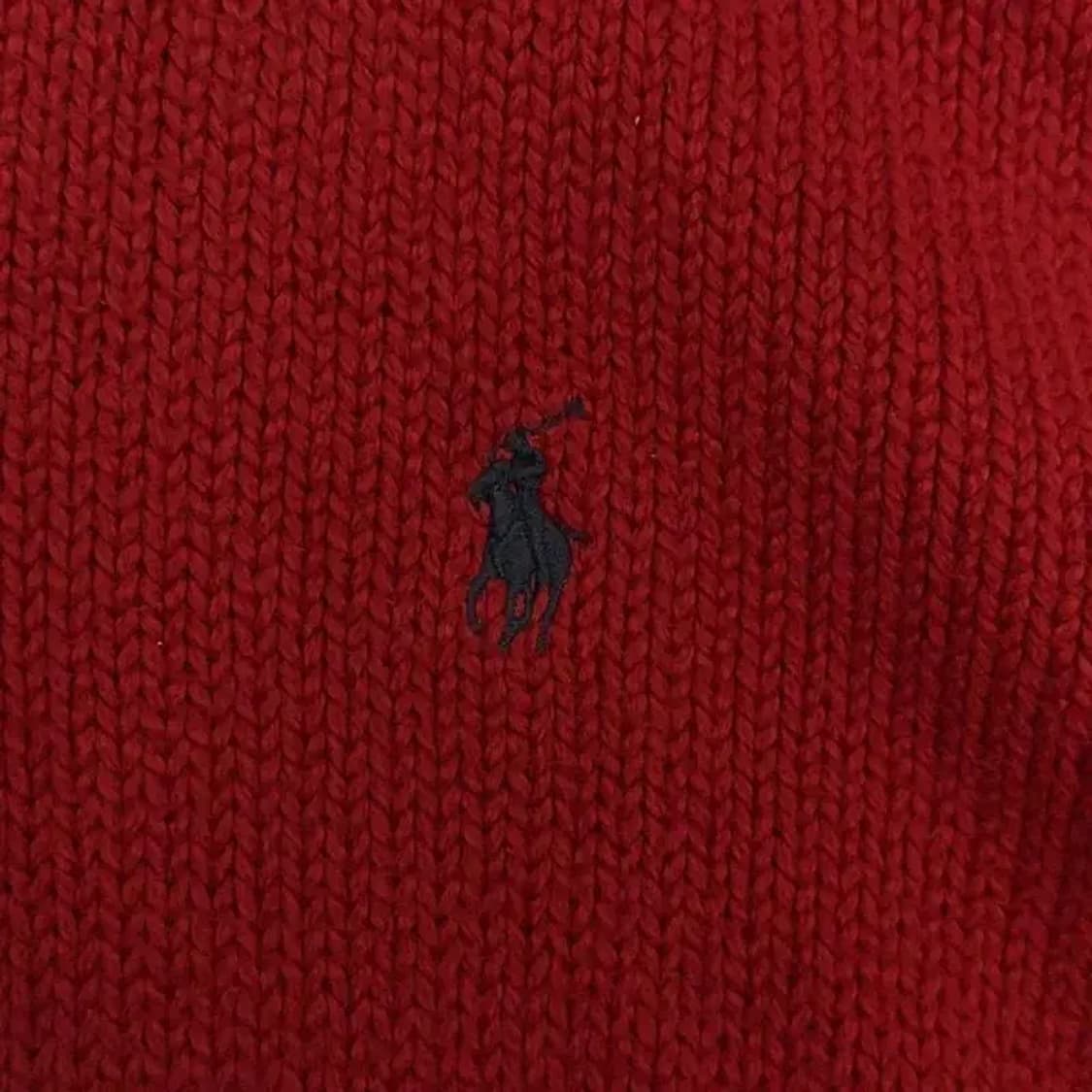 폴로 랄프로렌 신형 반집업 니트 S 상품이미지6
