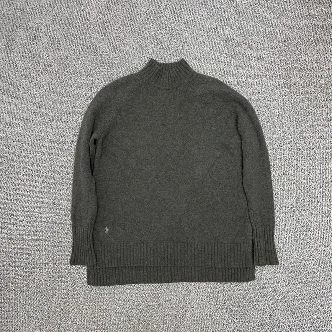 폴로 랄프로렌 신형 하단 포니 캐시미어 니트 L 상품이미지1