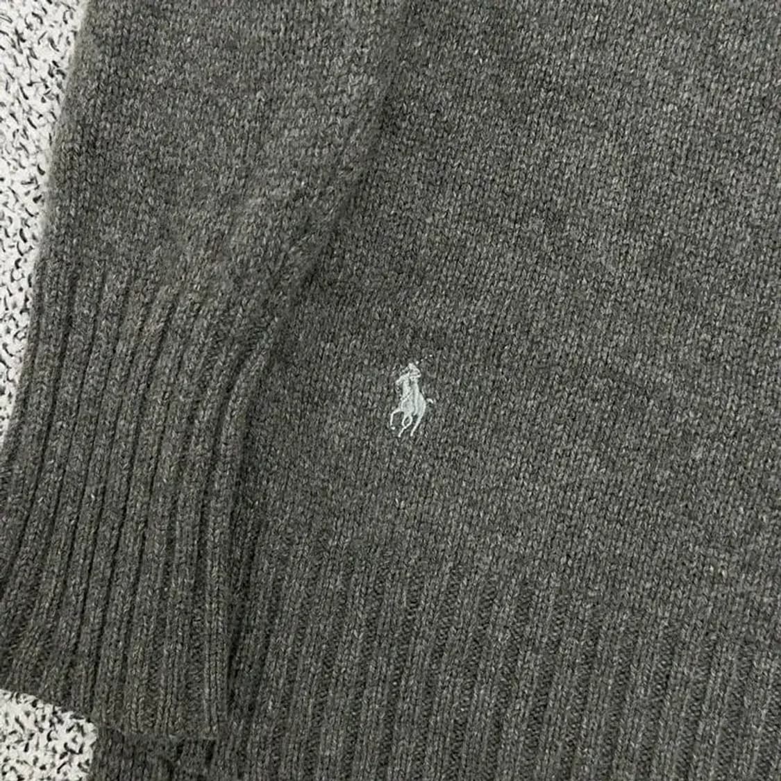 폴로 랄프로렌 신형 하단 포니 캐시미어 니트 L 상품이미지3