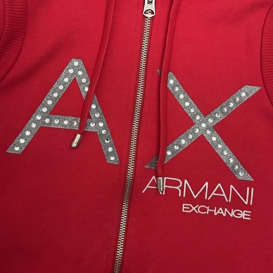 알마니 익스체인지 Y2K 빈티지 후드집업 M 상품이미지4