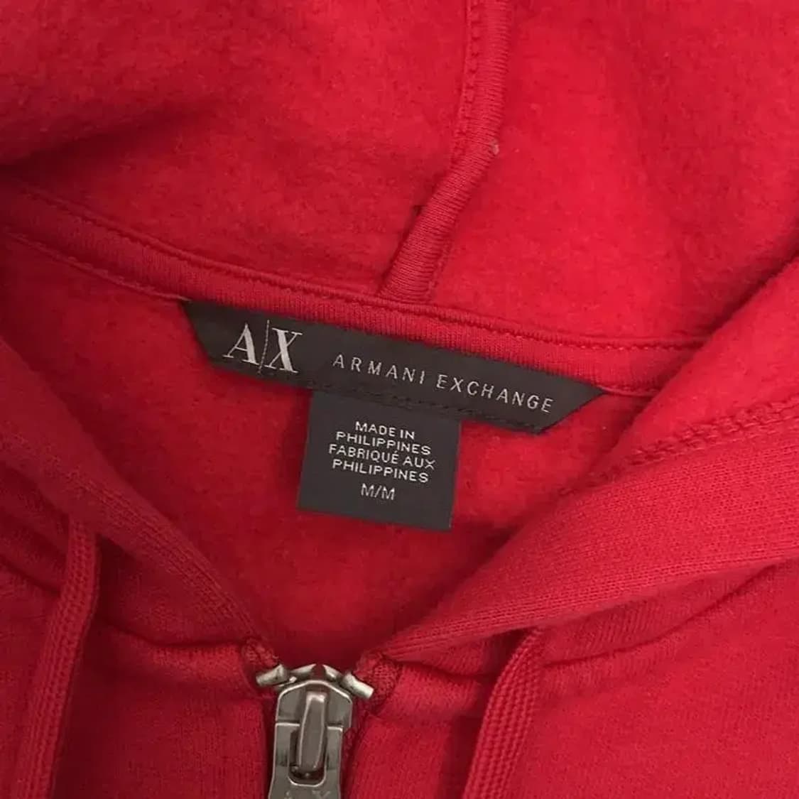 알마니 익스체인지 Y2K 빈티지 후드집업 M 상품이미지5