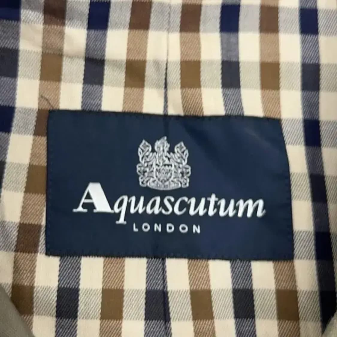 아쿠아스큐텀 영국제 빈티지 코트 M 상품이미지4