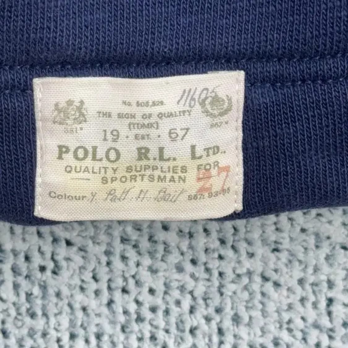 폴로 랄프로렌 숄카라 니트 가디건 S 상품이미지3