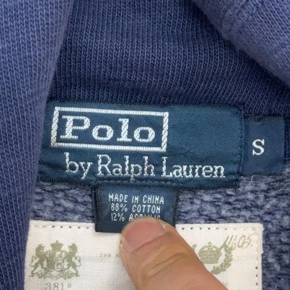 폴로 랄프로렌 숄카라 니트 가디건 S 상품이미지5