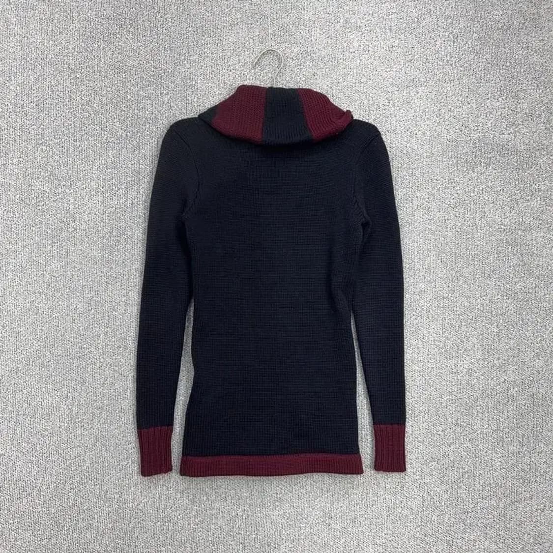 폴로 빈티지 자수 울 니트 가디건 M 상품이미지2