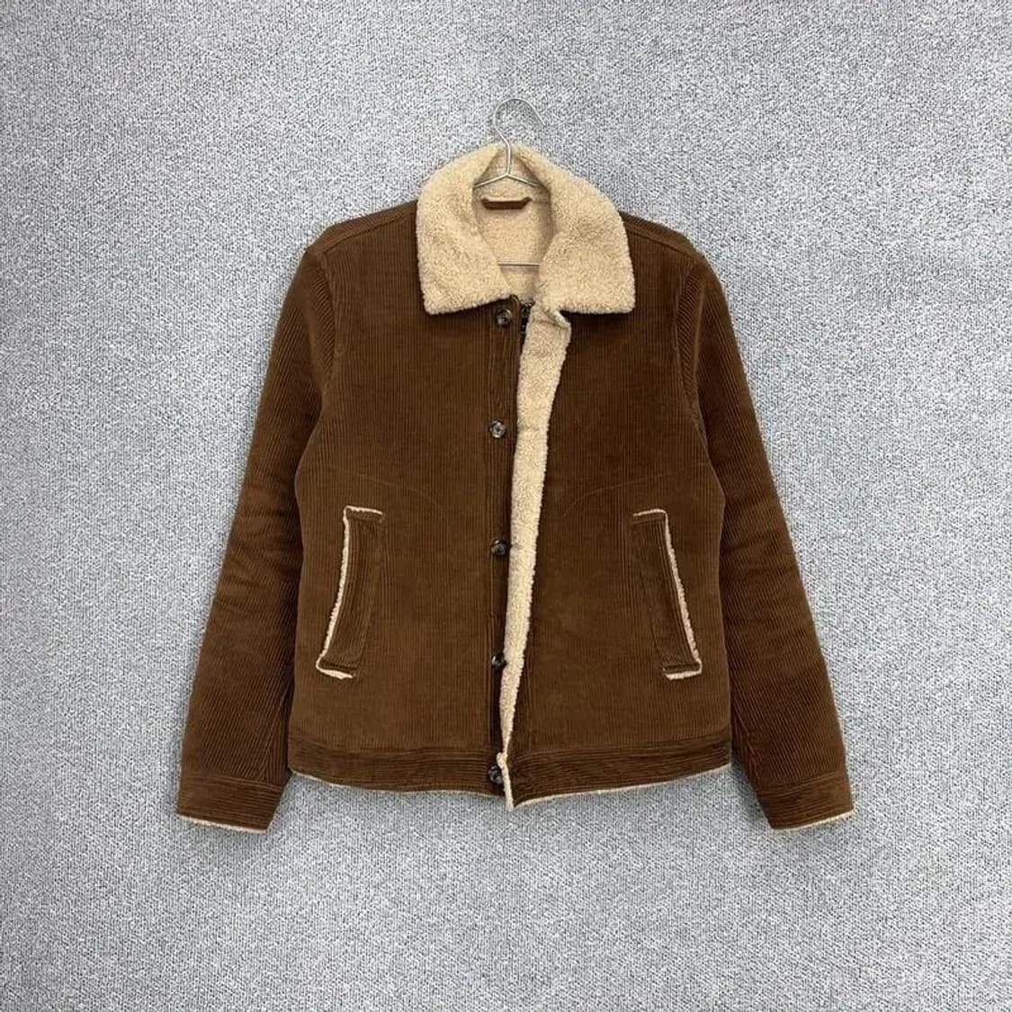 자라 골덴 무스탕 자켓 M 상품이미지1