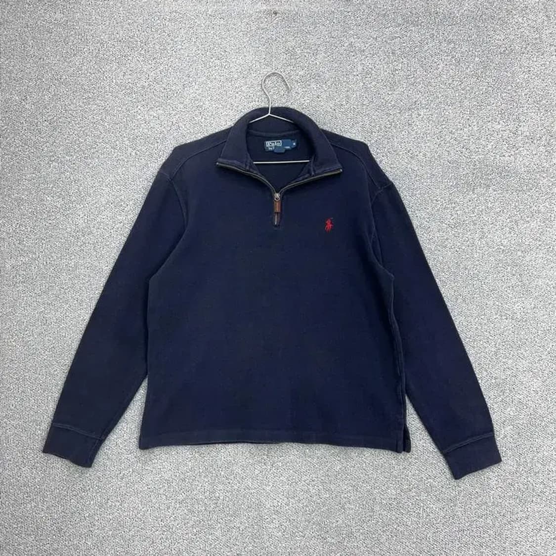 폴로 반집업 코튼 니트 M 상품이미지1