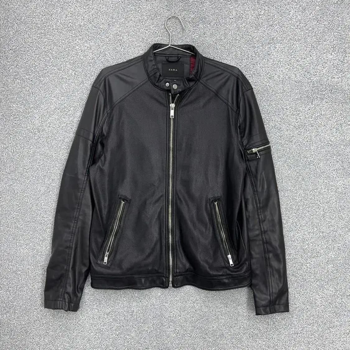 자라 바이커 레더 자켓 42 상품이미지1
