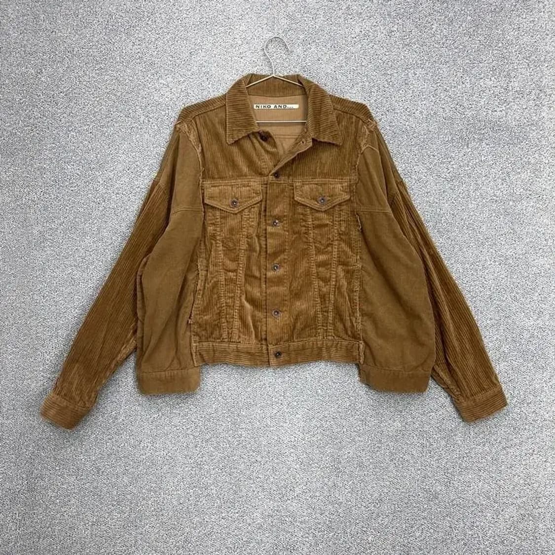 니코앤드 코듀로이 오버핏 자켓 상품이미지1