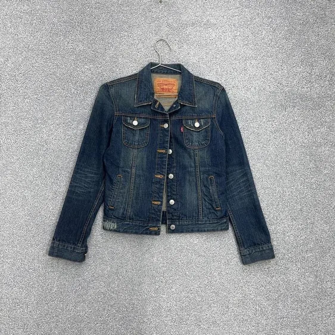 리바이스 여성 워싱 데님 자켓 95 상품이미지1