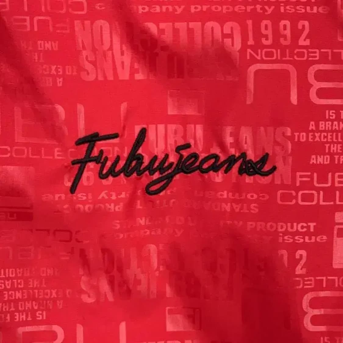 후부 빈티지 레드 후드집업 100 상품이미지3