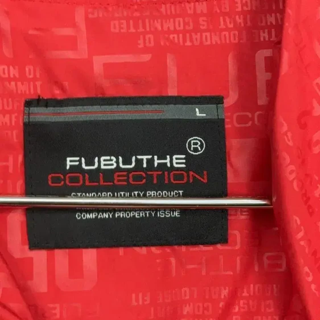 후부 빈티지 레드 후드집업 100 상품이미지4