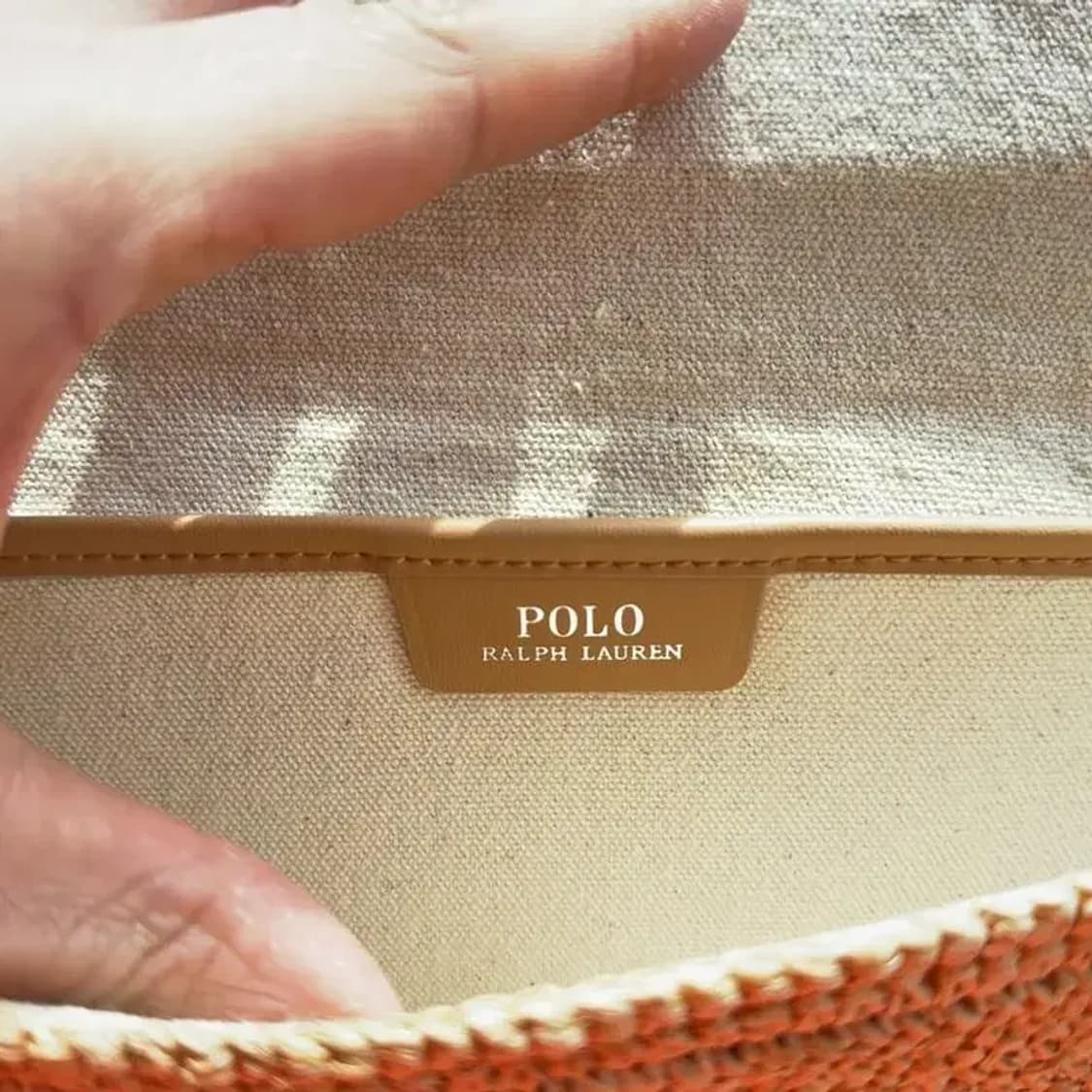 폴로 랄프로렌 우드 클러치백 상품이미지5