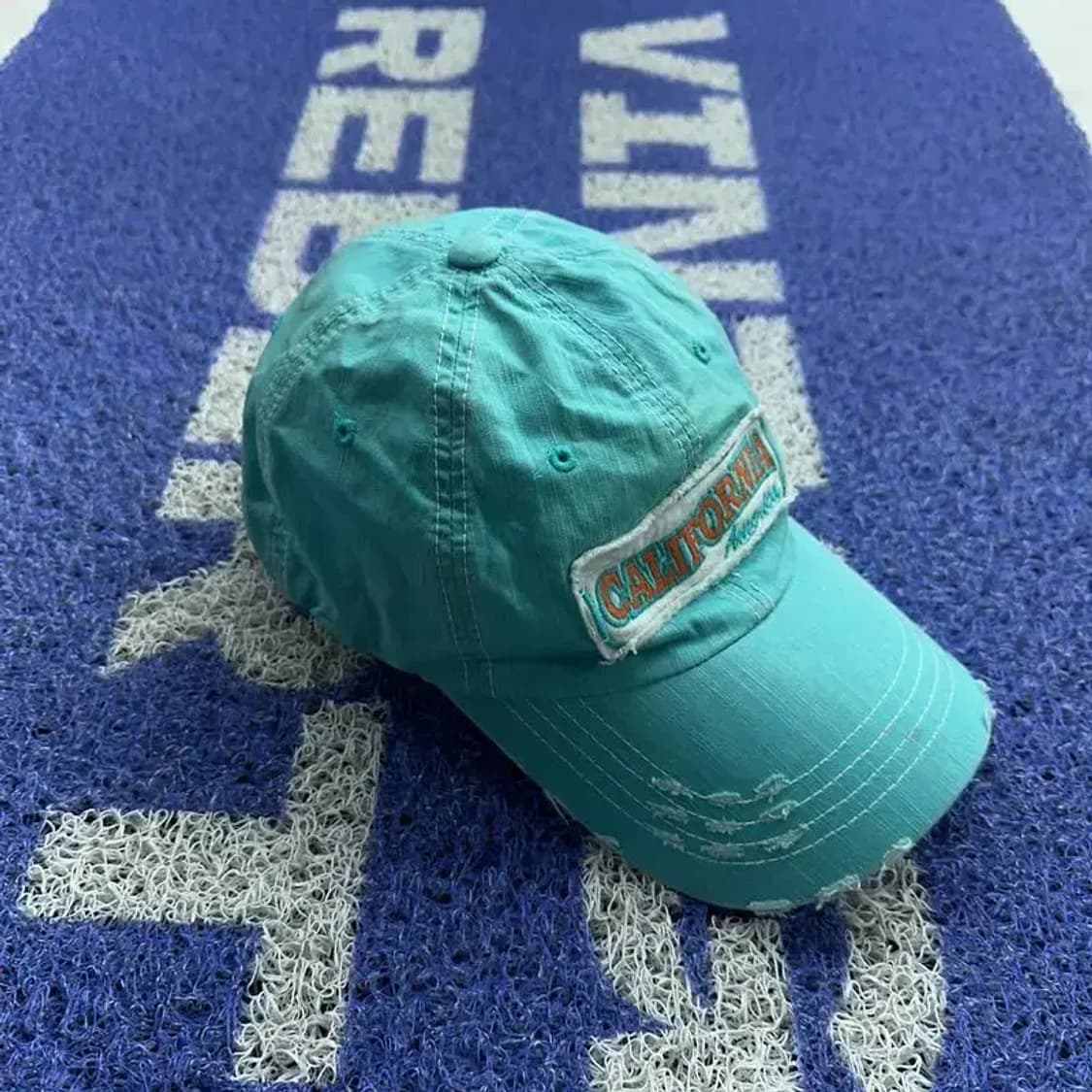 캘리포니아 y2k 민트 볼캡 상품이미지3