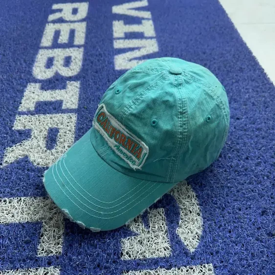 캘리포니아 y2k 민트 볼캡 상품이미지4