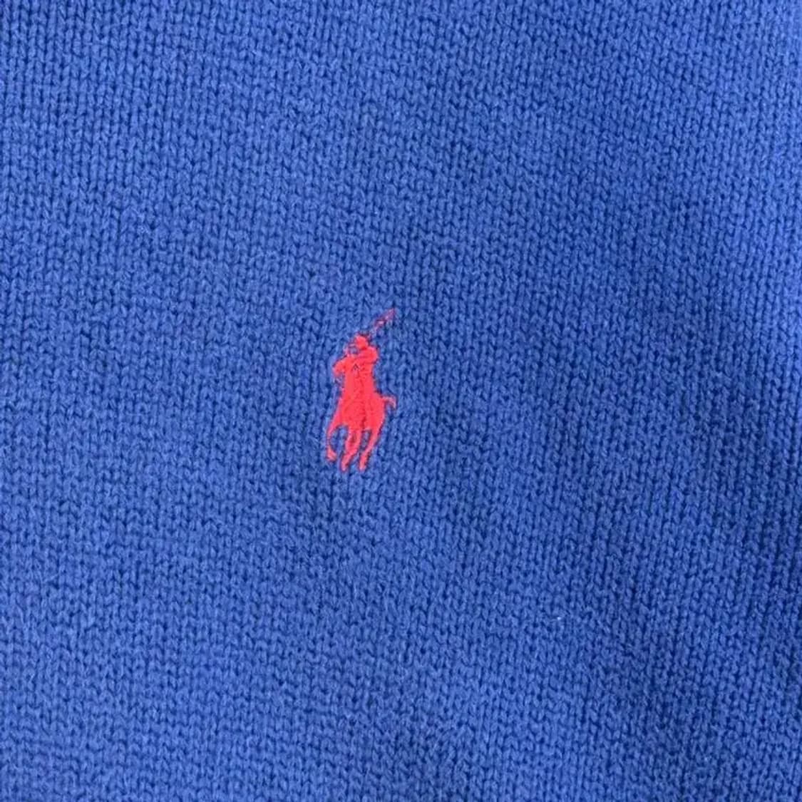 폴로 신형 블루 버튼 니트 L 상품이미지3