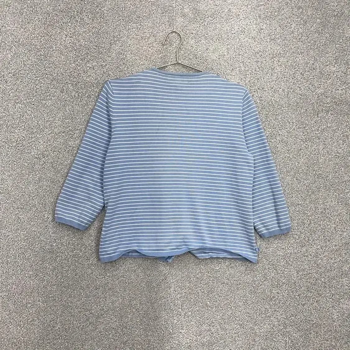 로렌 랄프로렌 스트라이프 니트 가디건 M 상품이미지2