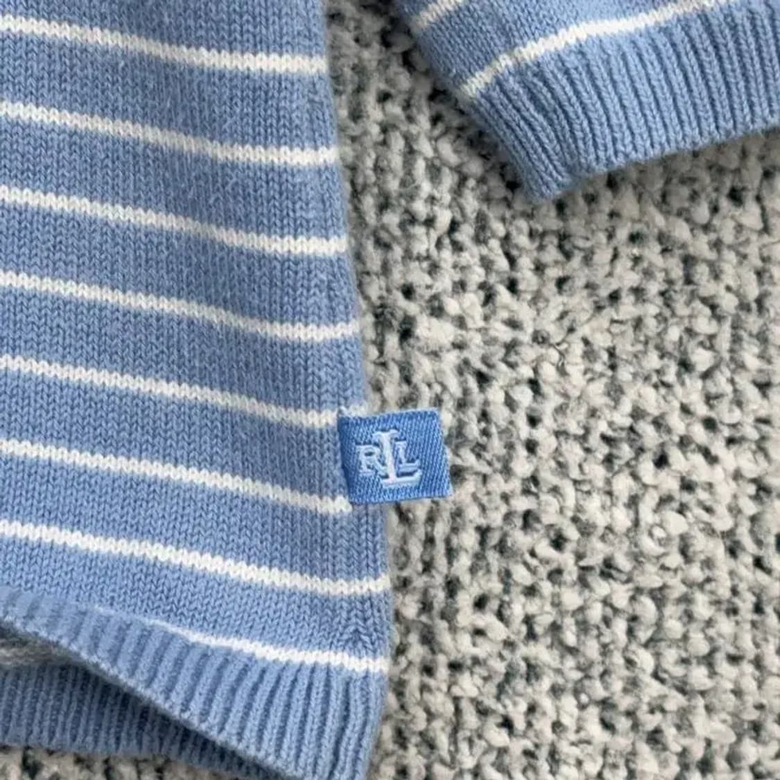 로렌 랄프로렌 스트라이프 니트 가디건 M 상품이미지5