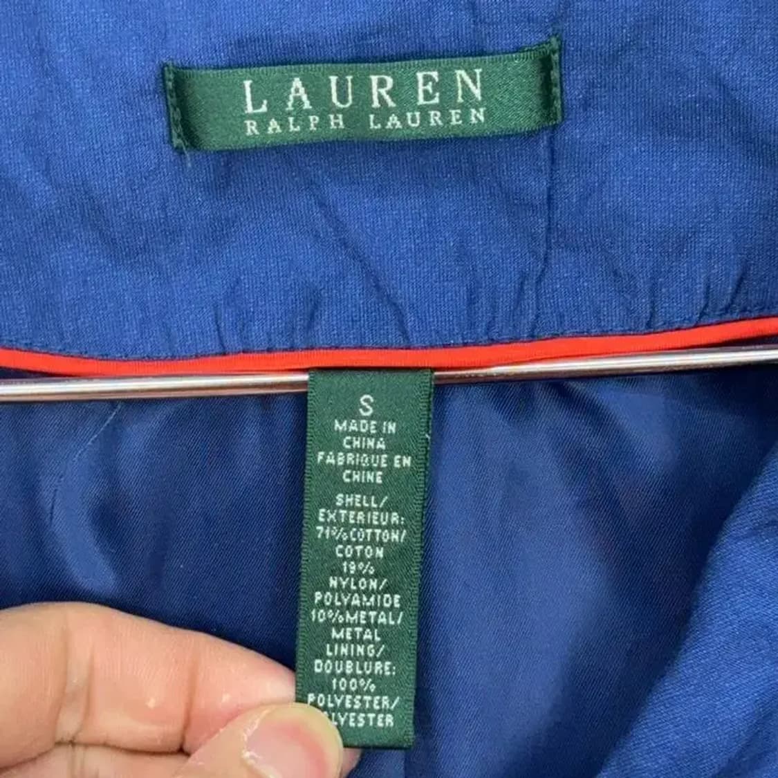로렌 랄프로렌 유틸리티 여성 블루 자켓 S 상품이미지4