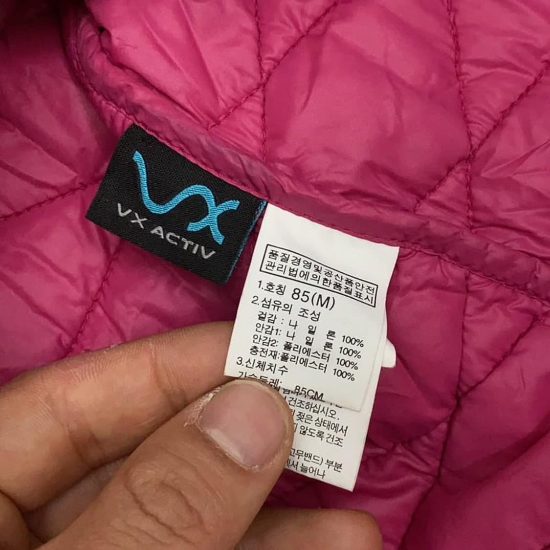 노스페이스 여성 경량 패딩 M 상품이미지6