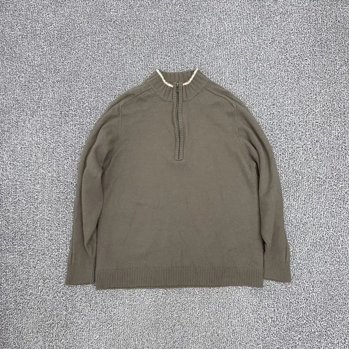 아디다스 로고 하프집업 니트 M 상품이미지1