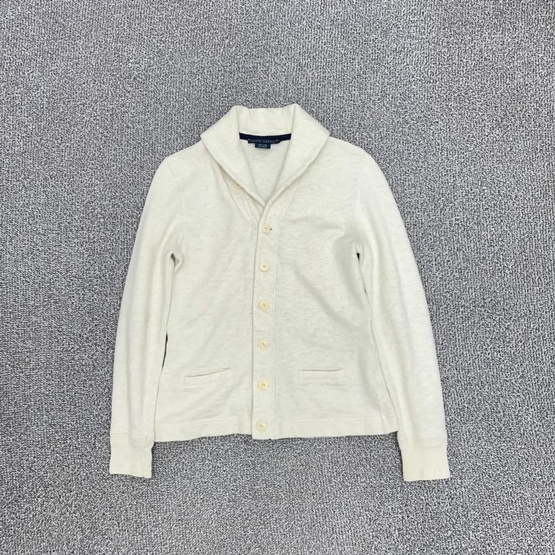 랄프로렌 여성 화이트 가디건 S 상품이미지1