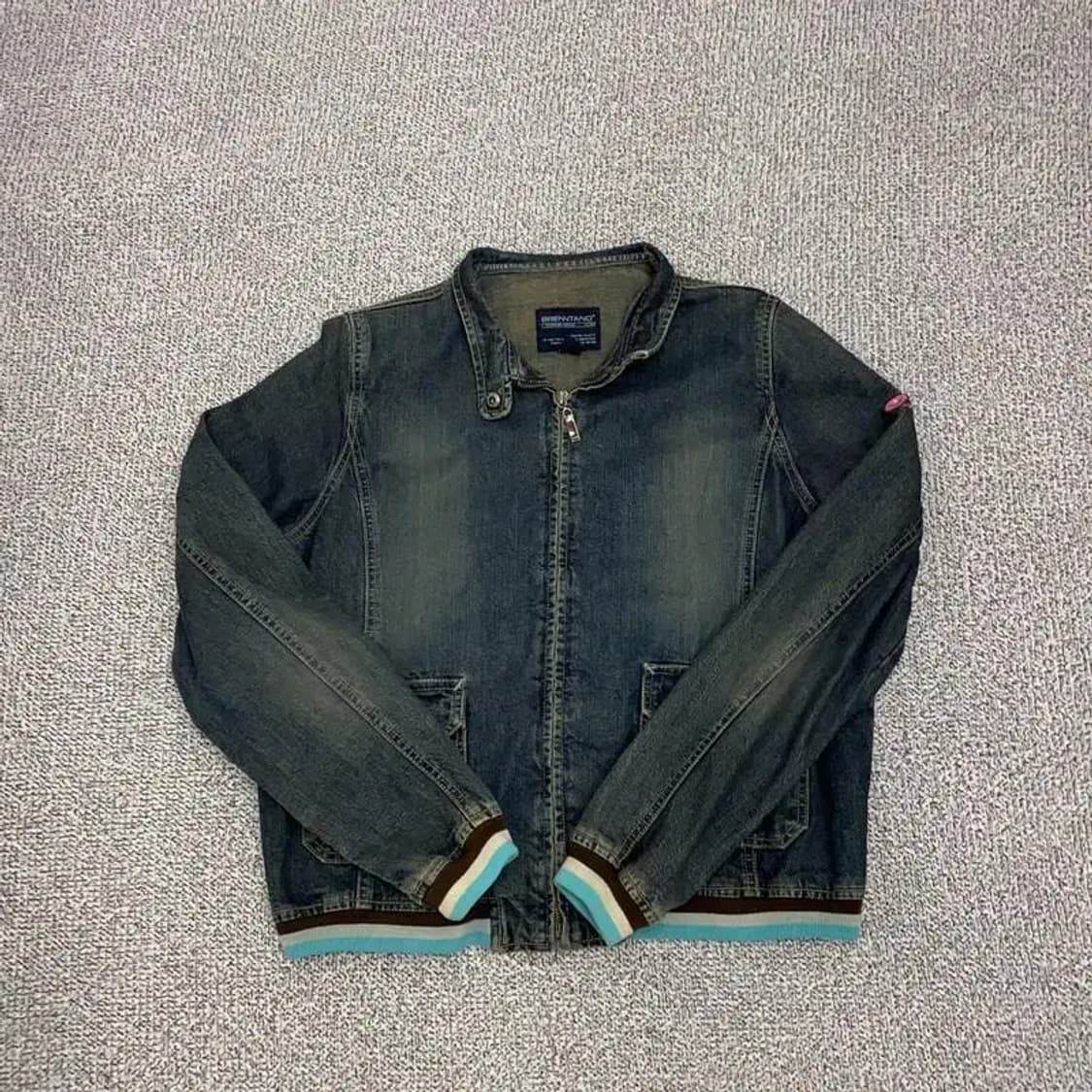 빈티지 Y2K 데님 집업 S 상품이미지1